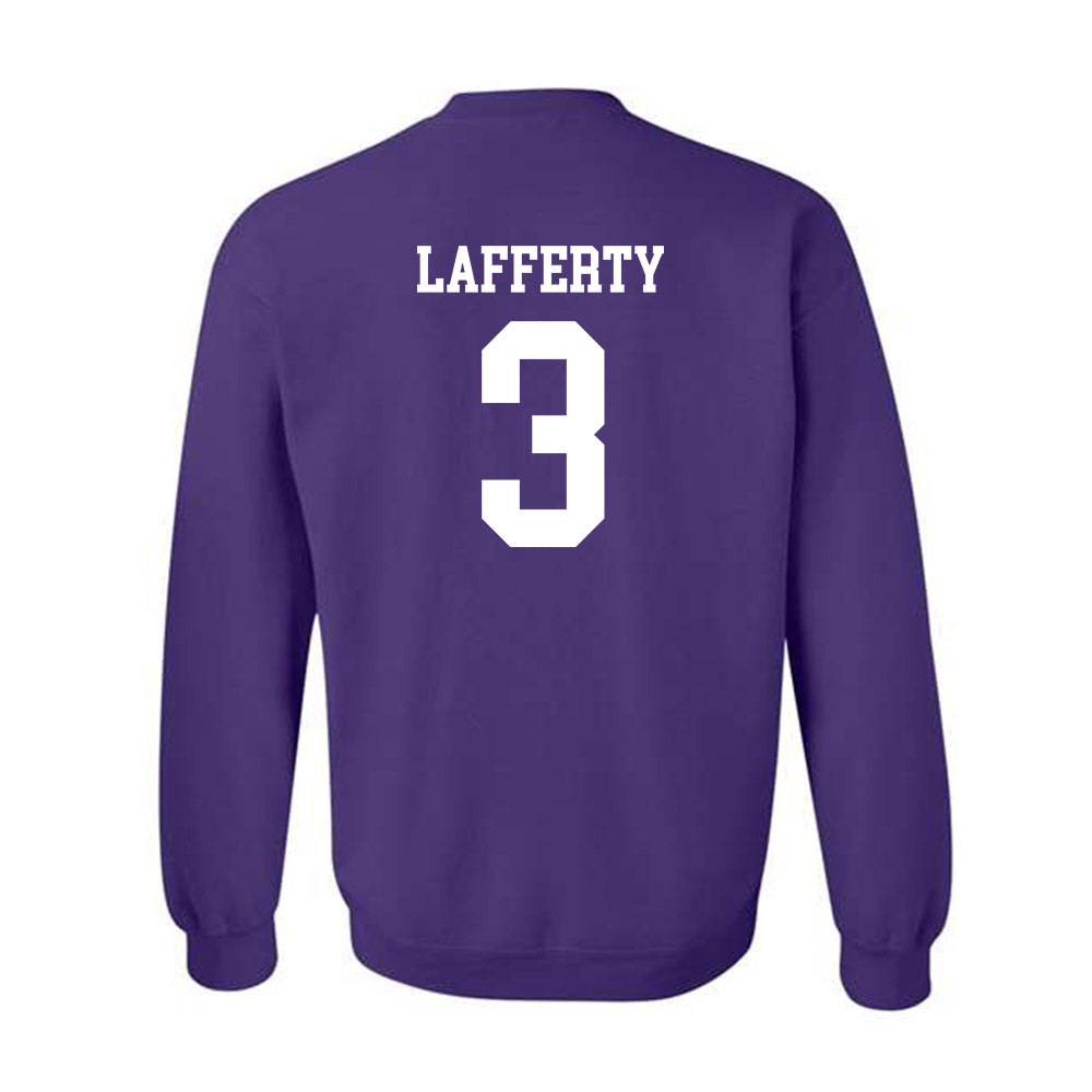 UST - NCAA Men's Basketball : Ryan Lafferty - Crewneck Sweatshirt-1