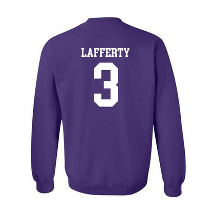 UST - NCAA Men's Basketball : Ryan Lafferty - Crewneck Sweatshirt-1