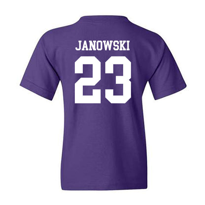 UST - NCAA Men's Basketball : Nick Janowski - Youth T-Shirt-1