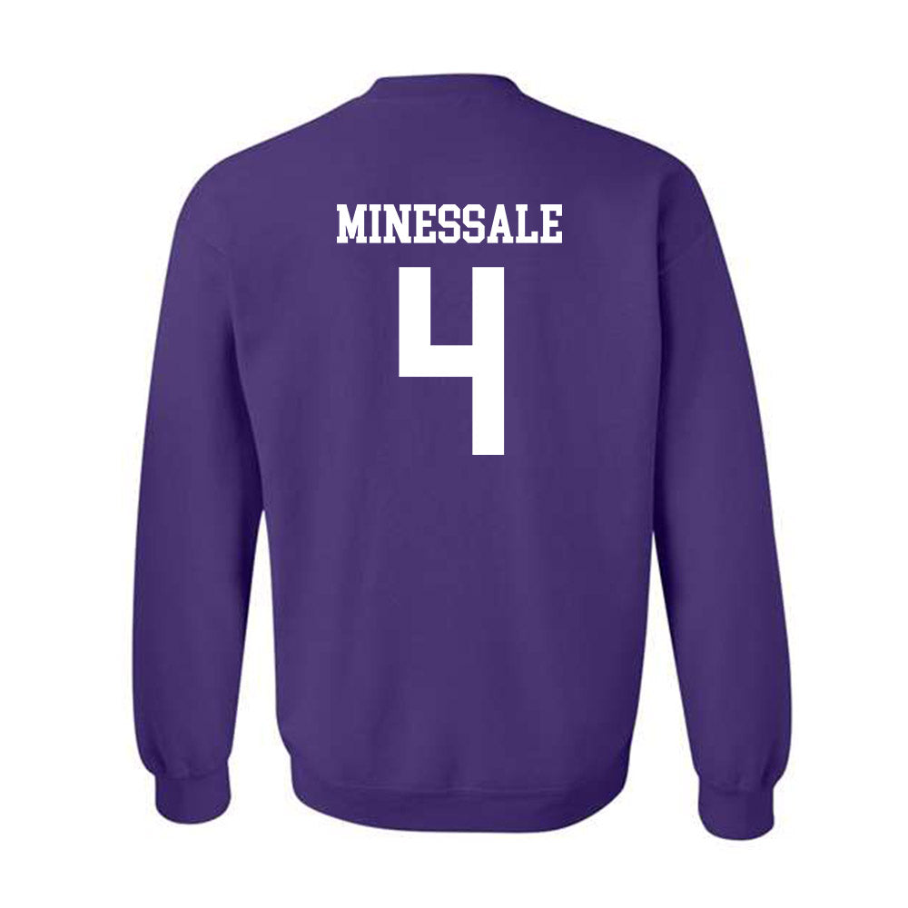 UST - NCAA Men's Basketball : Nolan Minessale - Crewneck Sweatshirt-1