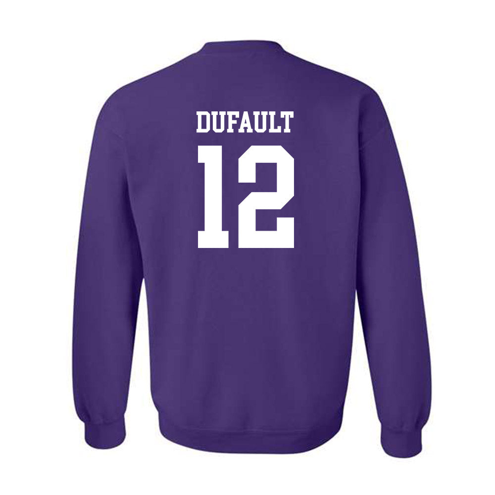 UST - NCAA Men's Basketball : Ryan Dufault - Crewneck Sweatshirt-1
