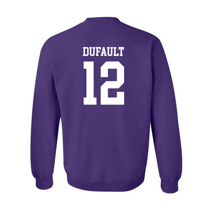 UST - NCAA Men's Basketball : Ryan Dufault - Crewneck Sweatshirt-1