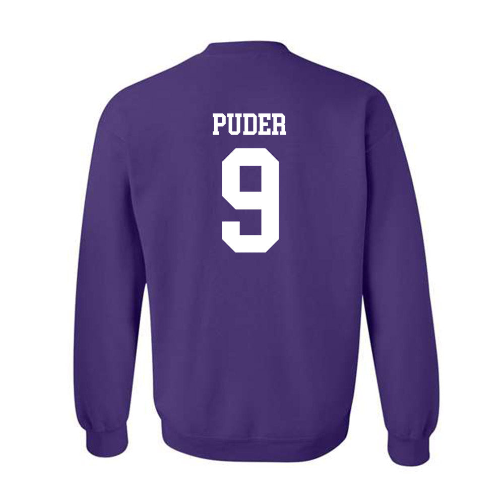 UST - NCAA Baseball : Adam Puder - Crewneck Sweatshirt-1