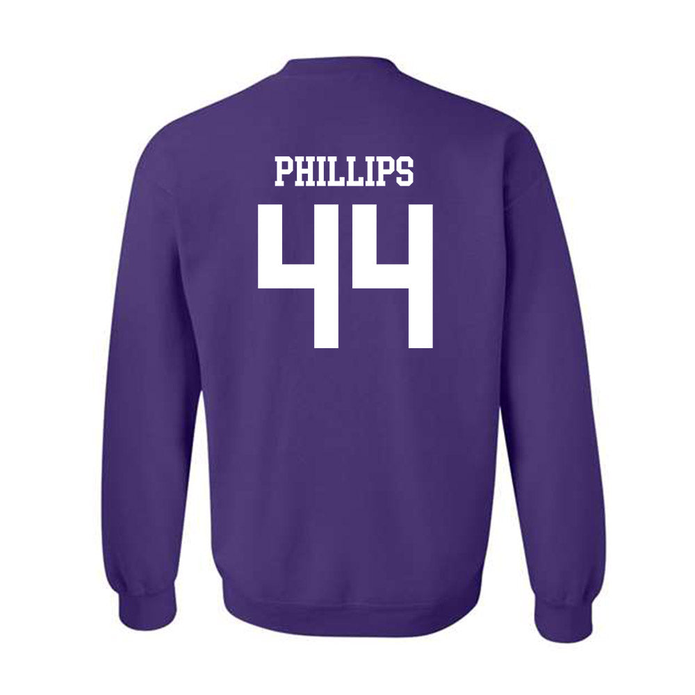 UST - NCAA Baseball : Nolan Phillips - Crewneck Sweatshirt-1