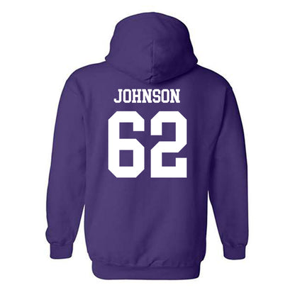 UST - NCAA Football : Zebulon Johnson - Hooded Sweatshirt-1