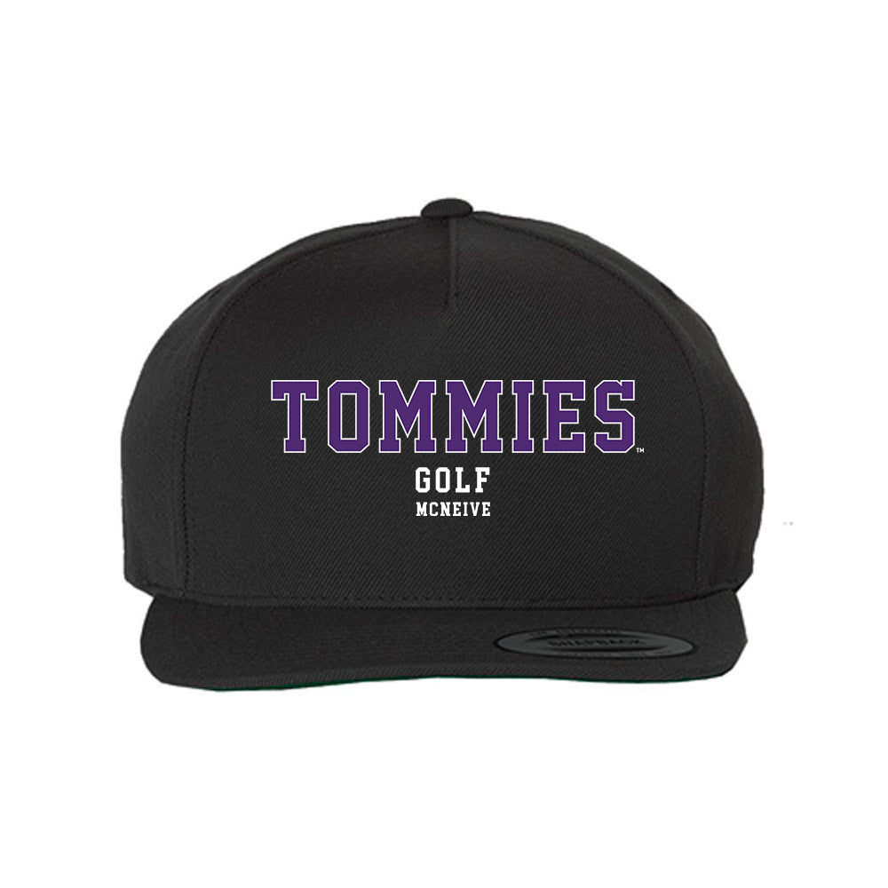 UST - NCAA Men's Golf : Tyler McNeive - Snapback Hat-0