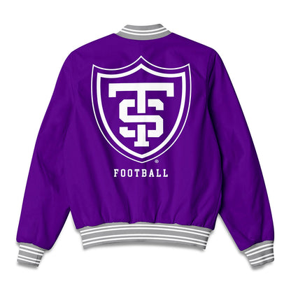 UST - NCAA Football : Marcus Johnson - Bomber Jacket-1