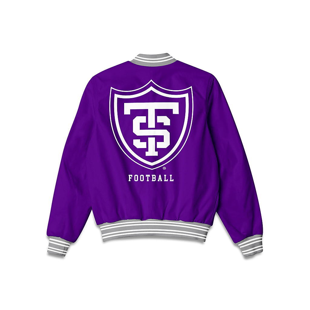 UST - NCAA Football : Ben Buesgens - Bomber Jacket-1