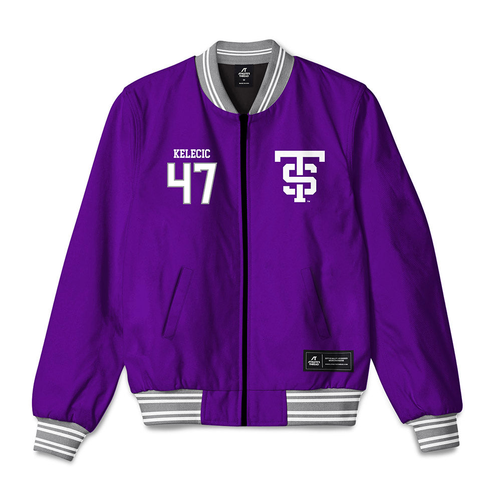 UST - NCAA Football : Michael Kelecic - Bomber Jacket-0