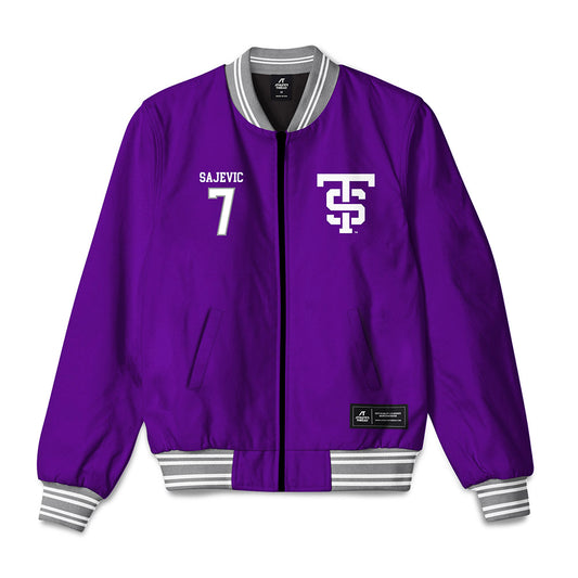 UST - NCAA Women's Ice Hockey : Cara Sajevic - Bomber Jacket-0