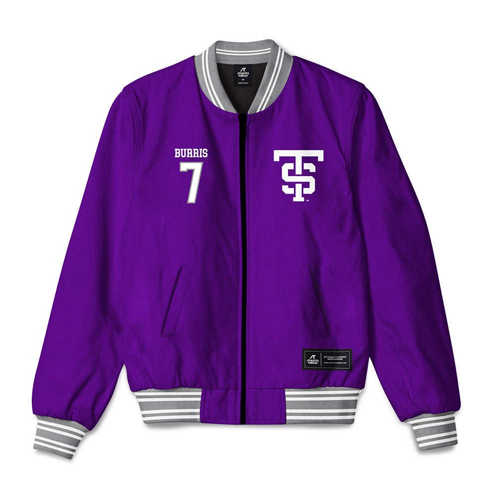 UST - NCAA Football : Ian Burris - Bomber Jacket-0