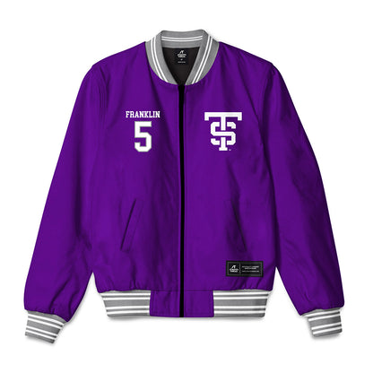 UST - NCAA Football : Preston Franklin - Bomber Jacket-0