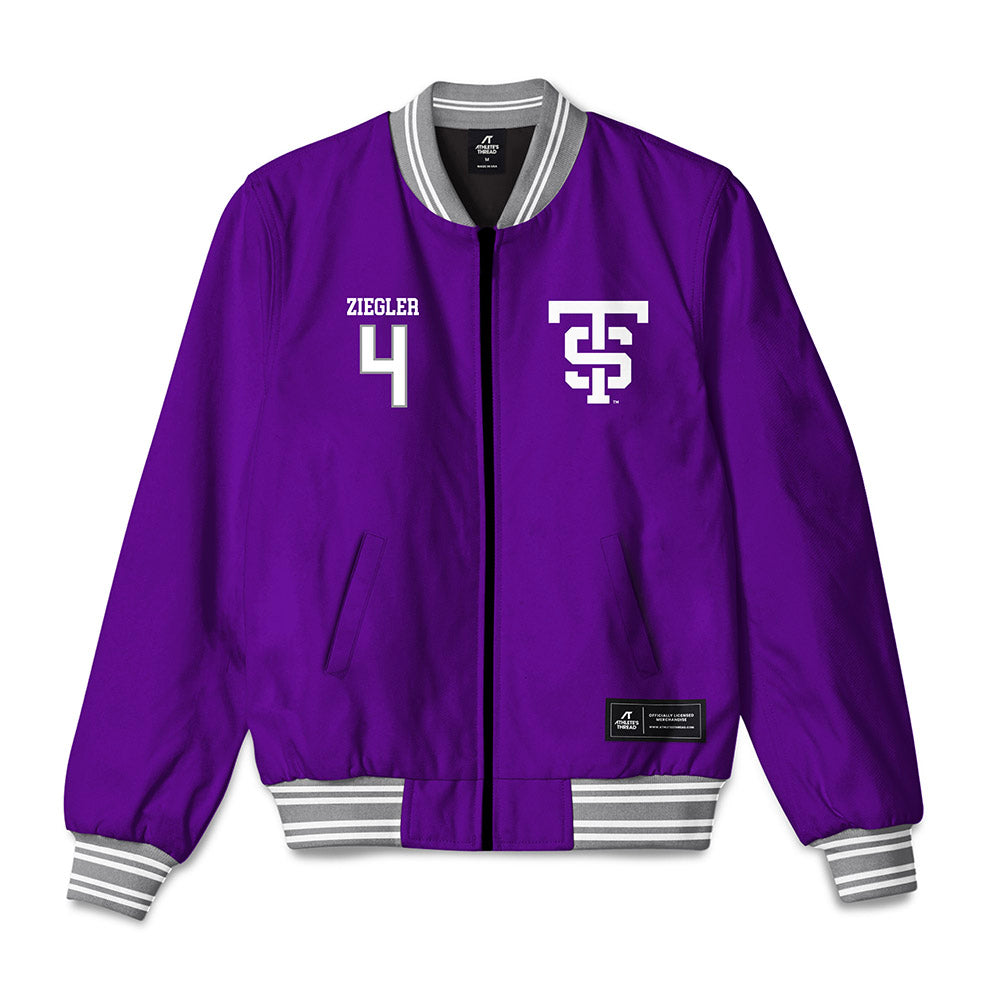 UST - NCAA Football : Isaac Ziegler - Bomber Jacket-0