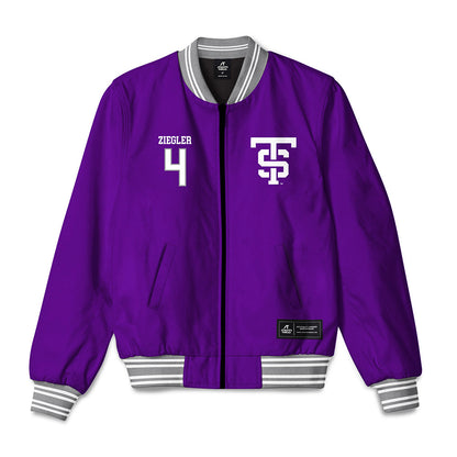 UST - NCAA Football : Isaac Ziegler - Bomber Jacket-0