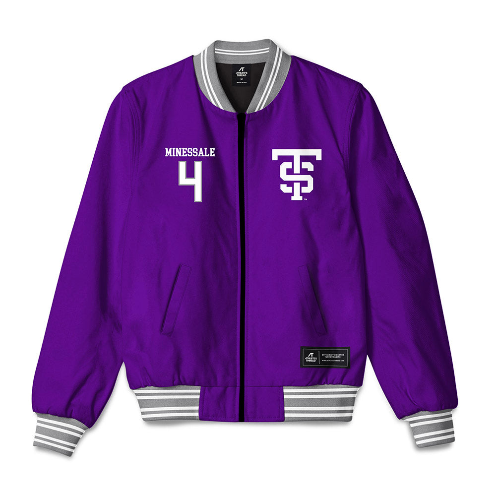 UST - NCAA Men's Basketball : Nolan Minessale - Bomber Jacket-0