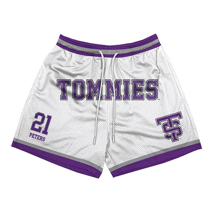 UST - NCAA Men's Ice Hockey : Carson Peters - Shorts-0