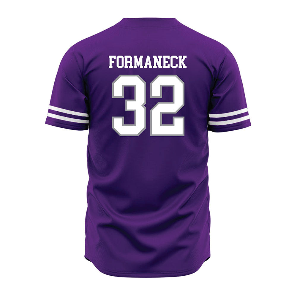 UST - NCAA Baseball : Ezra Formaneck - Jersey-1