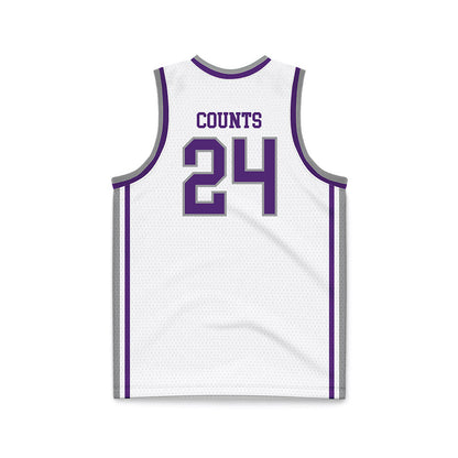 UST - NCAA Men's Basketball : Kyle Counts - Basketball Jersey-1