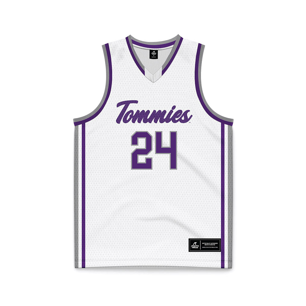 UST - NCAA Men's Basketball : Kyle Counts - Basketball Jersey-0