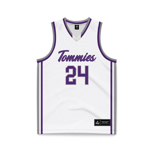 UST - NCAA Men's Basketball : Kyle Counts - Basketball Jersey-0