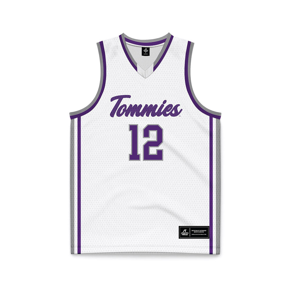 UST - NCAA Men's Basketball : Ryan Dufault - Basketball Jersey-0