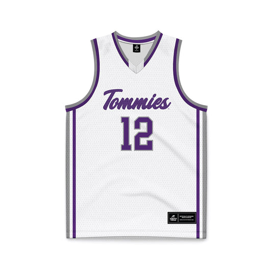 UST - NCAA Men's Basketball : Ryan Dufault - Basketball Jersey-0