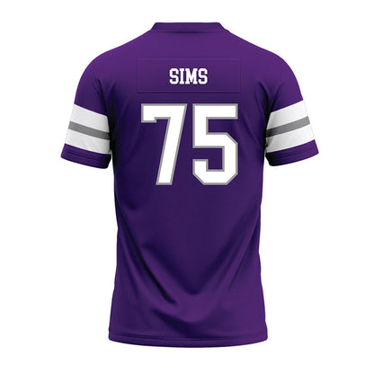 UST - NCAA Football : Ethan Sims - Premium Football Jersey-1