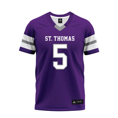 UST - NCAA Football : Preston Franklin - Premium Football Jersey-0