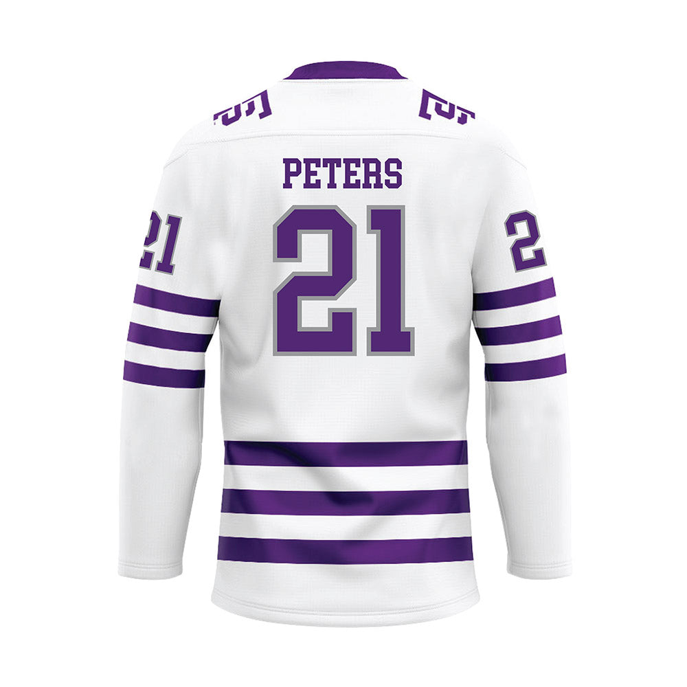 UST - NCAA Men's Ice Hockey : Carson Peters - Hockey Jersey-1