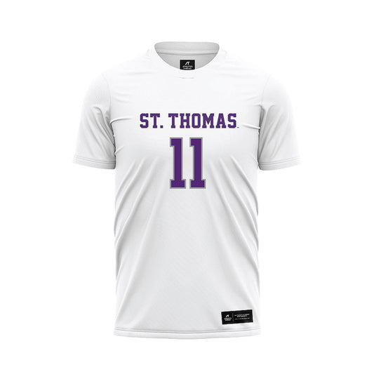 UST - NCAA Men's Soccer : Charlie Holton - Hockey Jersey-0