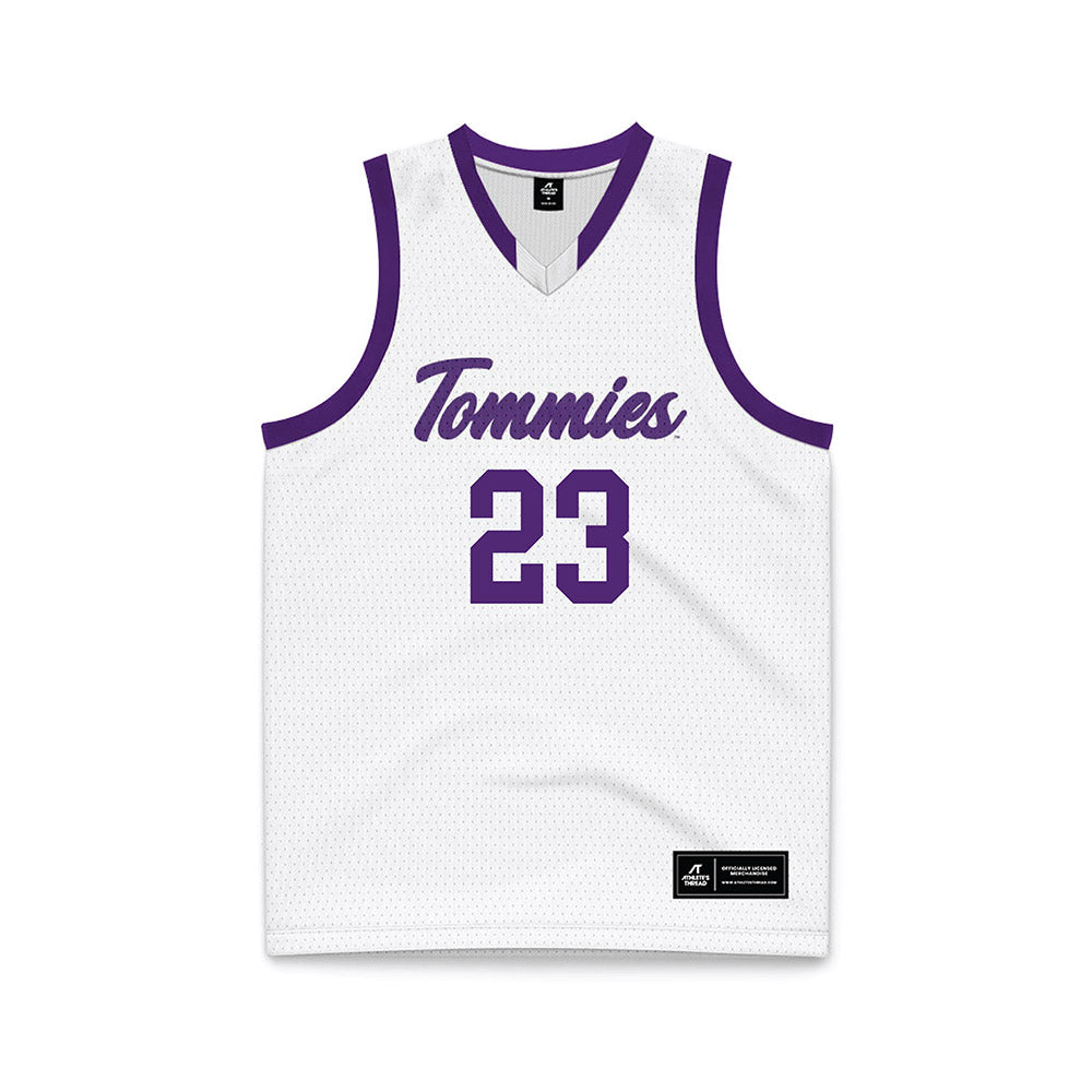 UST - NCAA Women's Basketball : Morgan Staloch - Basketball Jersey-0