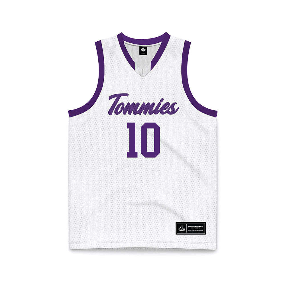 UST - NCAA Women's Basketball : Savannah Gage - Basketball Jersey-0