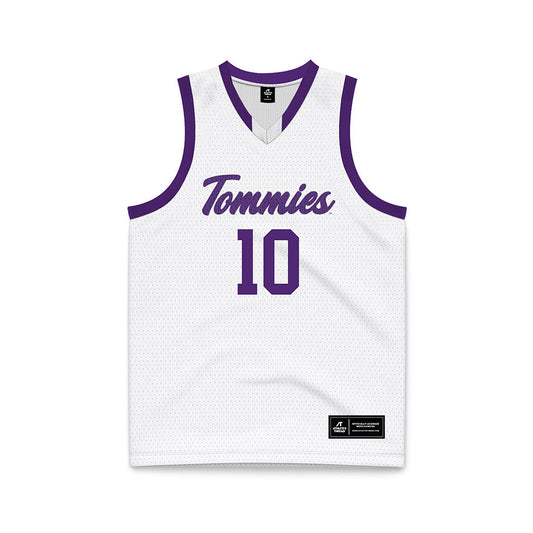 UST - NCAA Women's Basketball : Savannah Gage - Basketball Jersey-0
