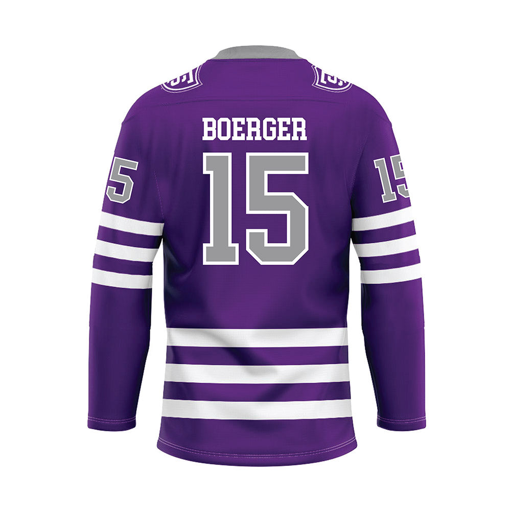 UST - NCAA Women's Ice Hockey : Ella Boerger - Hockey Jersey-1