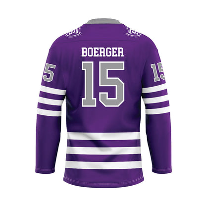 UST - NCAA Women's Ice Hockey : Ella Boerger - Hockey Jersey-1