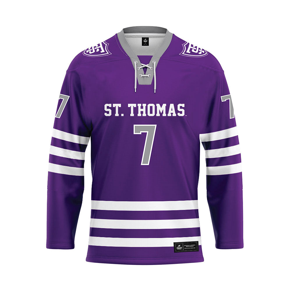 UST - NCAA Women's Ice Hockey : Cara Sajevic - Hockey Jersey-0