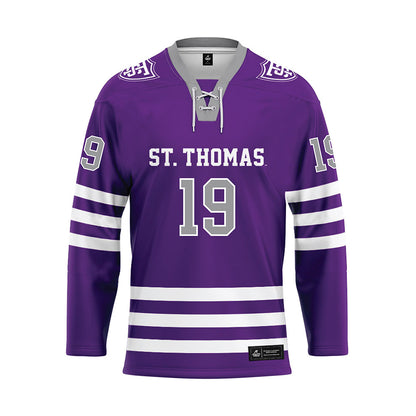 UST - NCAA Women's Ice Hockey : Ilsa Lindaman - Hockey Jersey-0