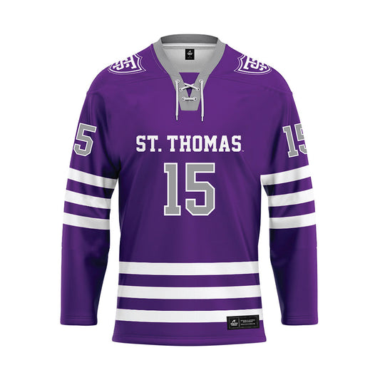 UST - NCAA Women's Ice Hockey : Ella Boerger - Hockey Jersey-0