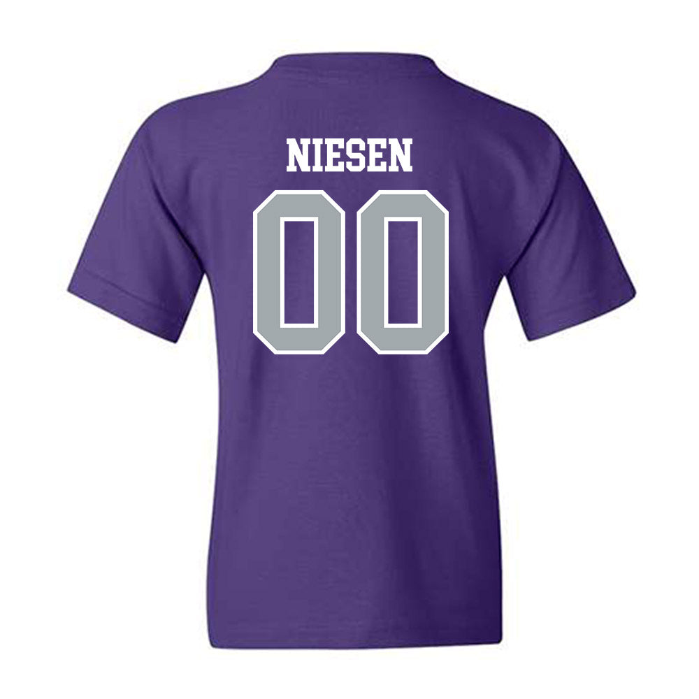 UW-Whitewater - NCAA Football : Hayes Niesen - Youth T-Shirt-1