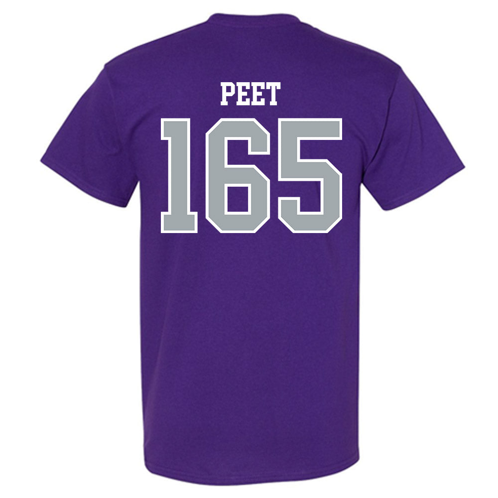 UW-Whitewater - NCAA Wrestling : Brayden Peet - T-Shirt-1