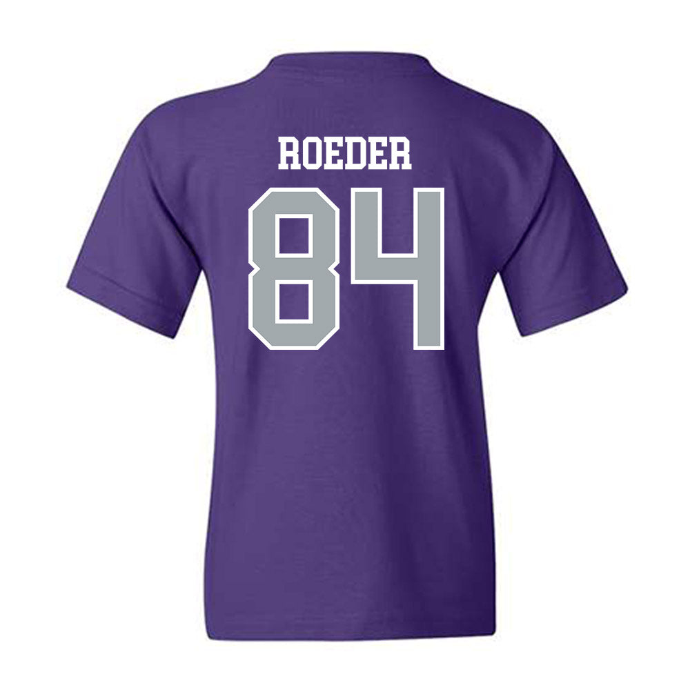 UW-Whitewater - NCAA Football : Luke Roeder - Youth T-Shirt-1