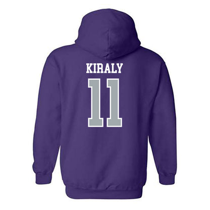 UW-Whitewater - NCAA Men's Soccer : James Kiraly - Hooded Sweatshirt-1