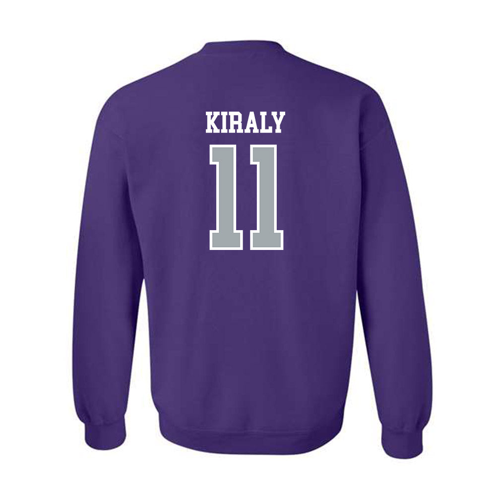 UW-Whitewater - NCAA Men's Soccer : James Kiraly - Crewneck Sweatshirt-1