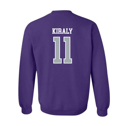 UW-Whitewater - NCAA Men's Soccer : James Kiraly - Crewneck Sweatshirt-1