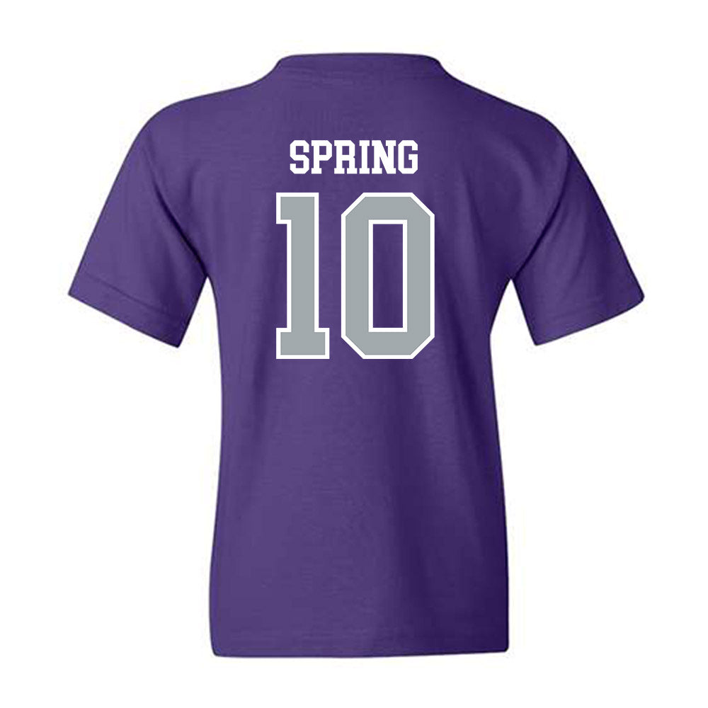 UW-Whitewater - NCAA Baseball : Jackson Spring - Youth T-Shirt-1