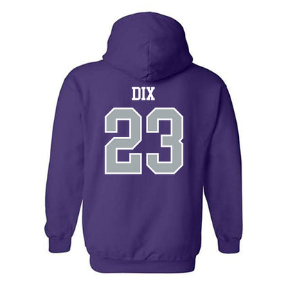 UW-Whitewater - NCAA Women's Volleyball : Abbie Dix - Hooded Sweatshirt-1