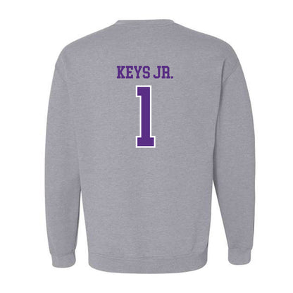 UW-Whitewater - NCAA Men's Basketball : Agape Keys Jr. - Crewneck Sweatshirt-1