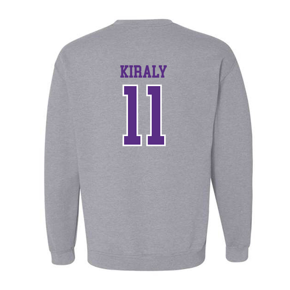 UW-Whitewater - NCAA Men's Soccer : James Kiraly - Crewneck Sweatshirt-1