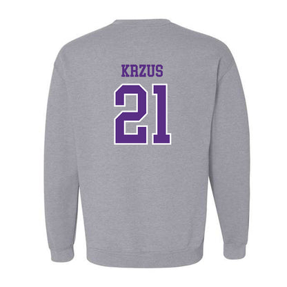 UW-Whitewater - NCAA Women's Volleyball : Aubrie Krzus - Crewneck Sweatshirt-1
