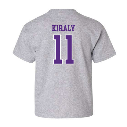 UW-Whitewater - NCAA Men's Soccer : James Kiraly - Youth T-Shirt-1